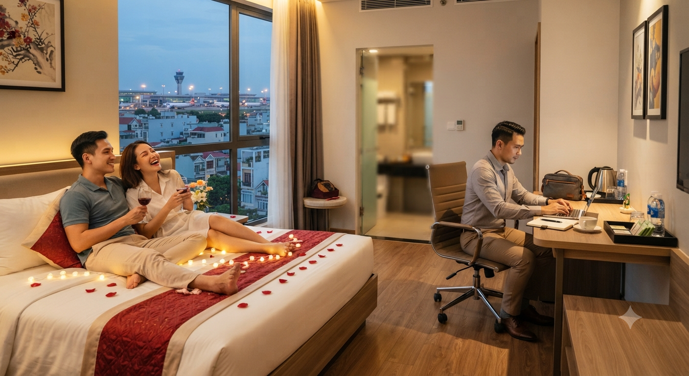 Trải nghiệm dịch vụ lưu trú đa dạng tại KHÁCH SẠN LOVE
